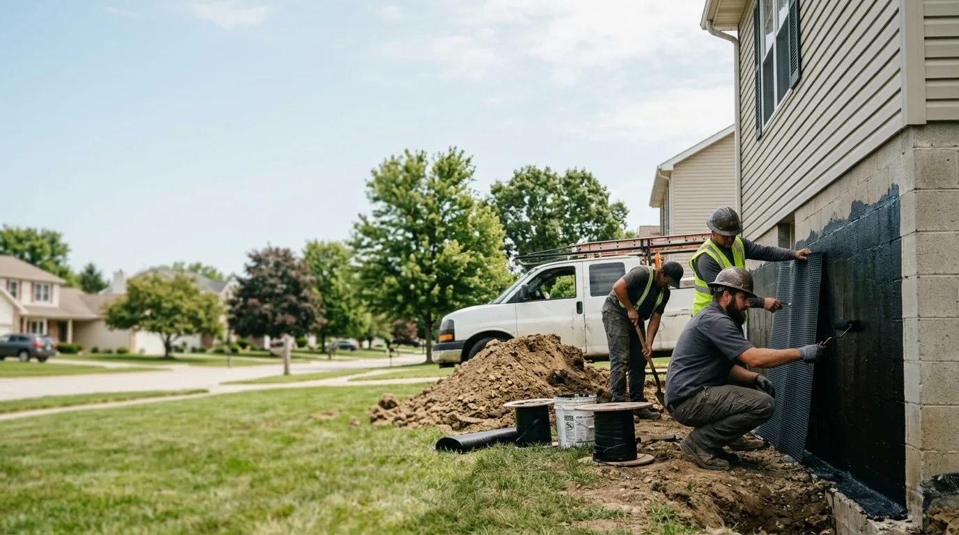 Basement Waterproofing in Oregonia, OH near me